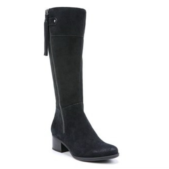 Naturalizer Demi Wide Calf Boot in Black - Picture 1 of 13